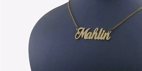 طراحی پلاک mahlin