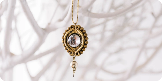 گردنبند طلا جواهر