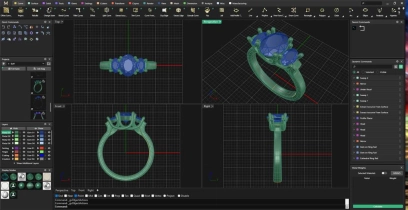 آموزش طراح طلا و جواهر با رایانه مقدماتی و پیشرفته